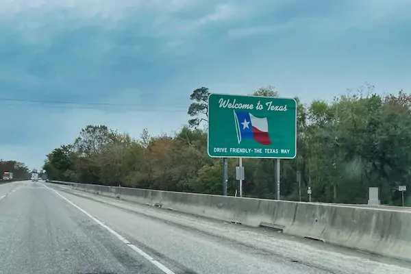 Driving to San Antonio, TX