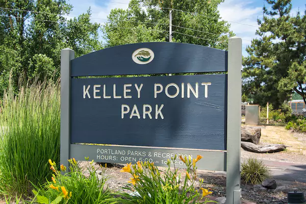 Kelley Point Park - Entrance