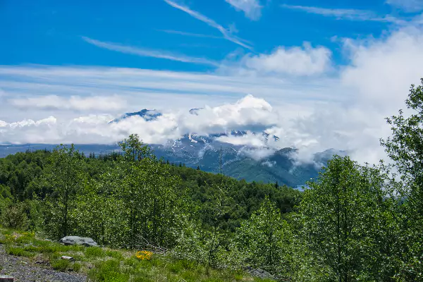 A Glimpse Mount St. Helen