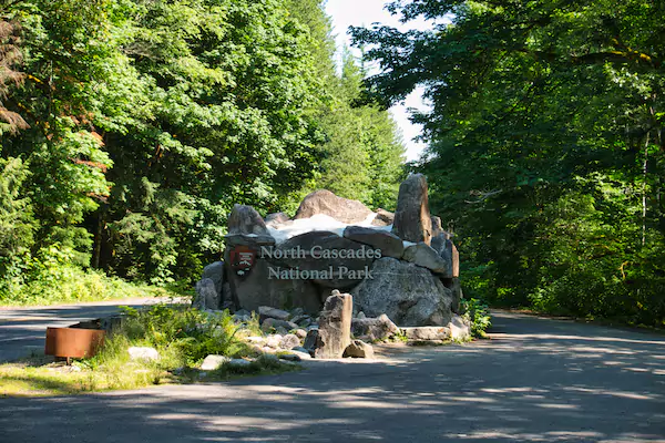 Entrance North Cascades NP