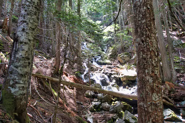 The Happy Creek Waterfall