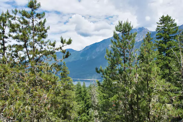 Mesmerizing Mountain And And Lake View