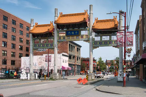 Chinatown’s entrance