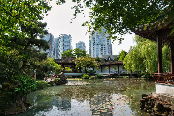 View from Dr. Sun Yat-Sen Classical Chinese Garden