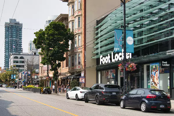 Robson Street Shops