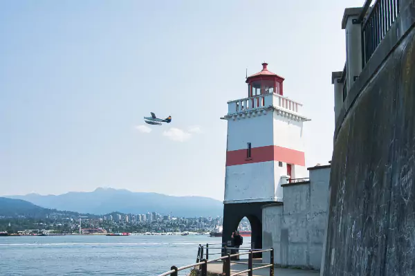 The Brockton Point Lighthouse