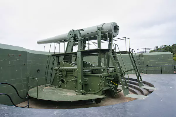 Fort Casey's Modern Weaponary