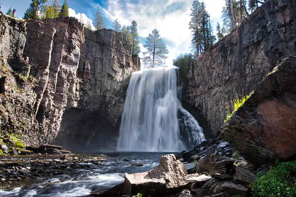 Rainbow Falls Inyo National Forest - The Traveling Tulip Travels