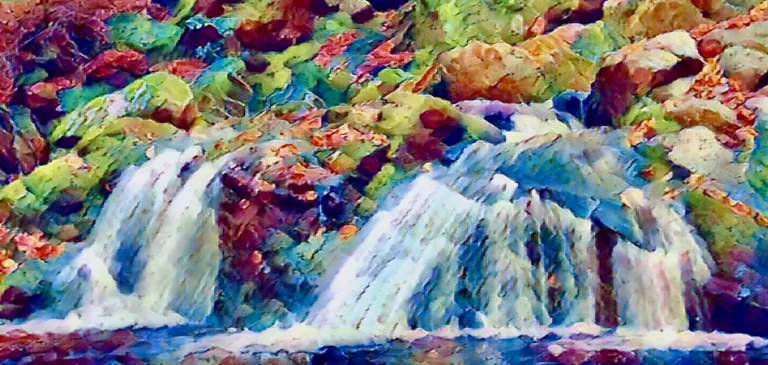 Quiet Waterfalls at Enders State Forest, Granby, CT