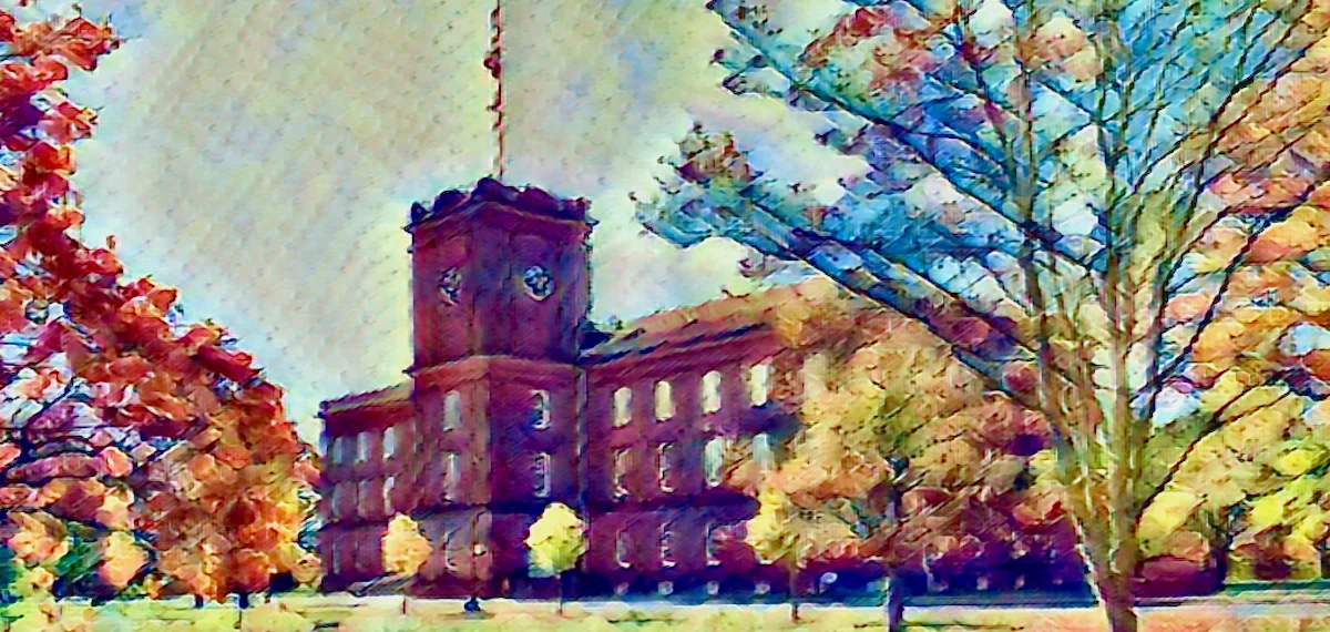 Fall at the Springfield Armory NHS, MA