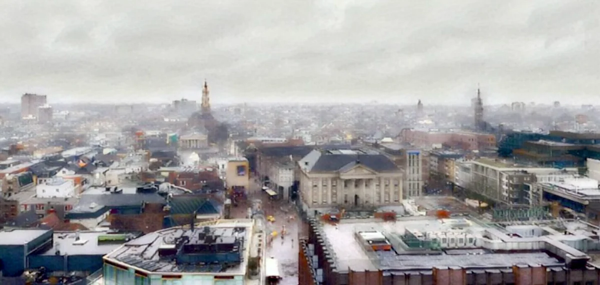 A Rainy Day with Photos in Groningen