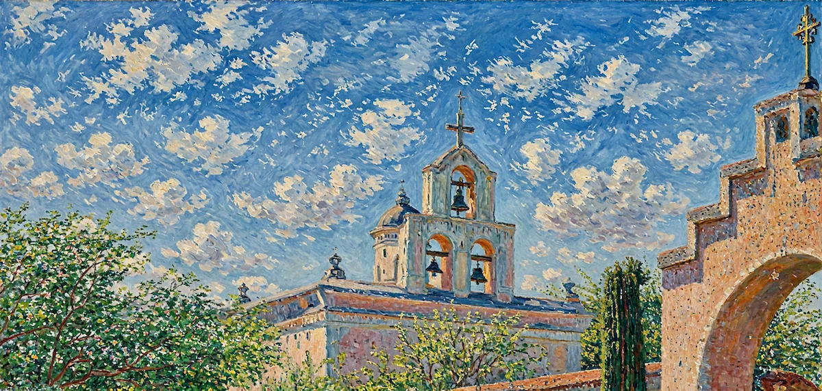 The White Dove of the Desert,  San Xavier del Bac